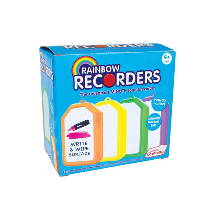 Junior Learning Rainbow Recorder (Set Of 4) - ABC School Supplies