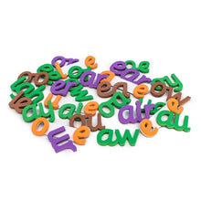 Junior Learning Rainbow Vowels - Cursive - ABC School Supplies