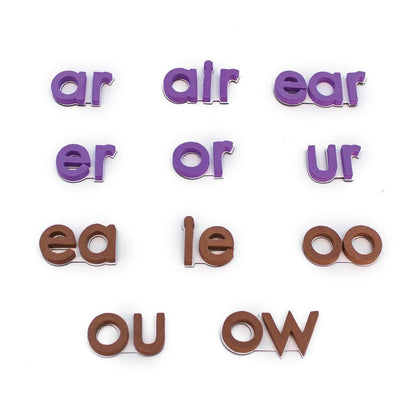 Junior Learning Rainbow Vowels - Print - ABC School Supplies