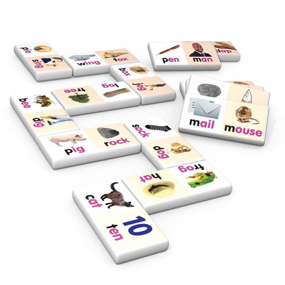 Junior Learning Rhyming Word Dominoes - ABC School Supplies