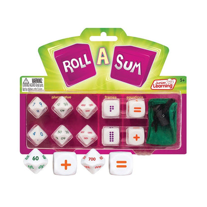 Junior Learning Roll A Sum - ABC School Supplies
