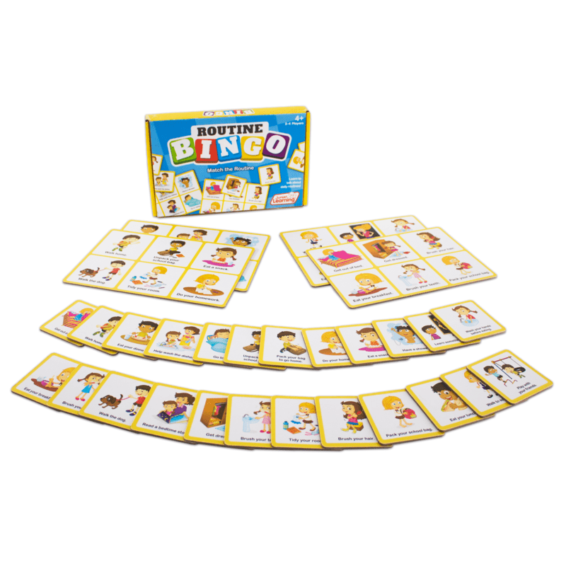 Junior Learning Routine Bingo - ABC School Supplies