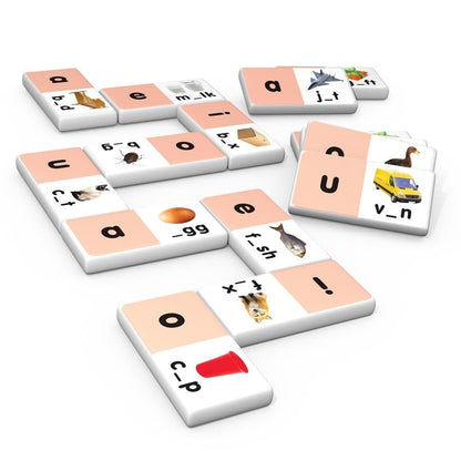 Junior Learning Short Vowel Dominoes - ABC School Supplies