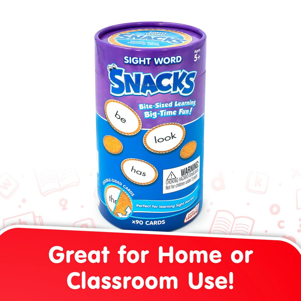 Junior Learning Sight Word Snacks Set 1 - ABC School Supplies