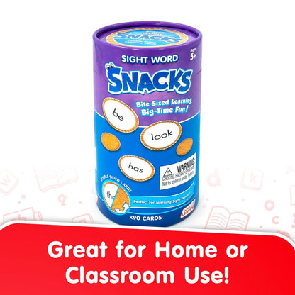 Junior Learning Sight Word Snacks Set 1 - ABC School Supplies