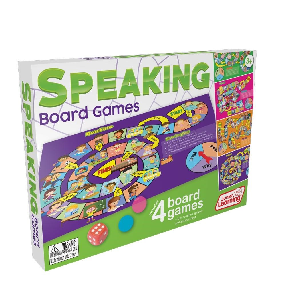 Junior Learning Speaking Board Games - ABC School Supplies