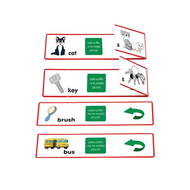 Junior Learning Suffix Cards - ABC School Supplies