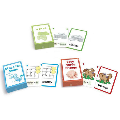 Junior Learning Suffixes Flashcards - ABC School Supplies