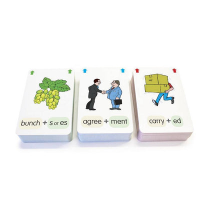 Junior Learning Suffixes Flashcards - ABC School Supplies