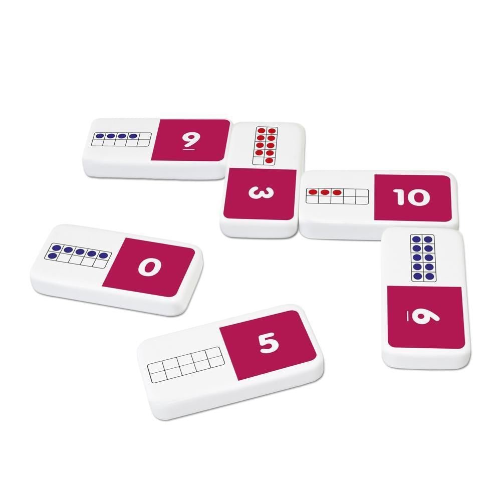 Junior Learning Ten Frame Dominoes - ABC School Supplies
