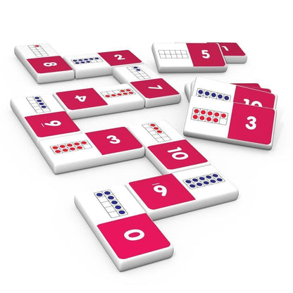 Junior Learning Ten Frame Dominoes - ABC School Supplies