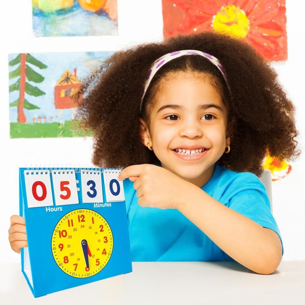 Junior Learning Time Flip Book - ABC School Supplies