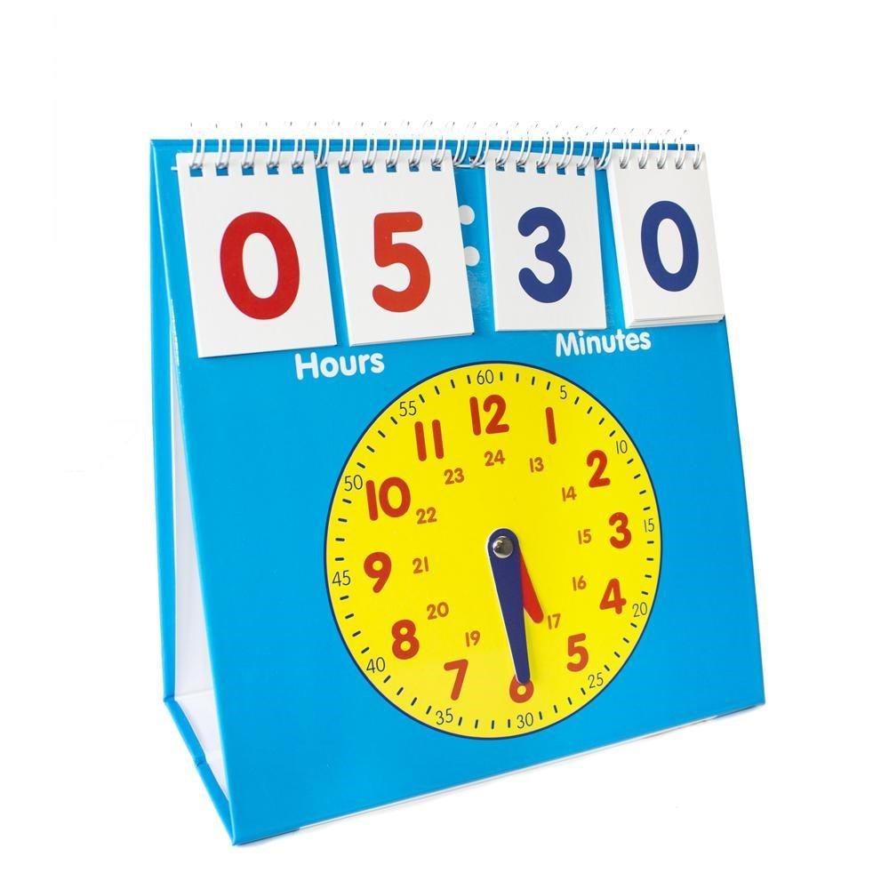 Junior Learning Time Flip Book - ABC School Supplies