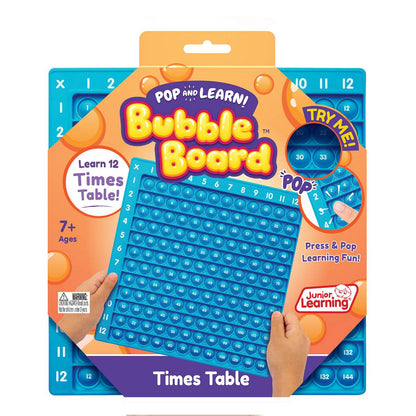 Junior Learning Times Table Bubble Board - ABC School Supplies