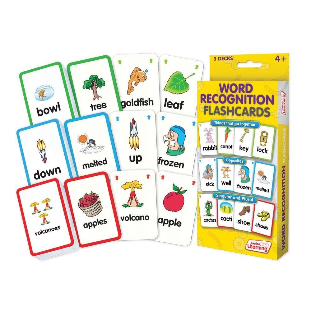 Junior Learning Word Recognition Flashcards - ABC School Supplies