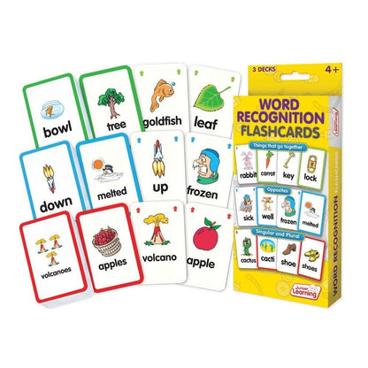 Junior Learning Word Recognition Flashcards - ABC School Supplies