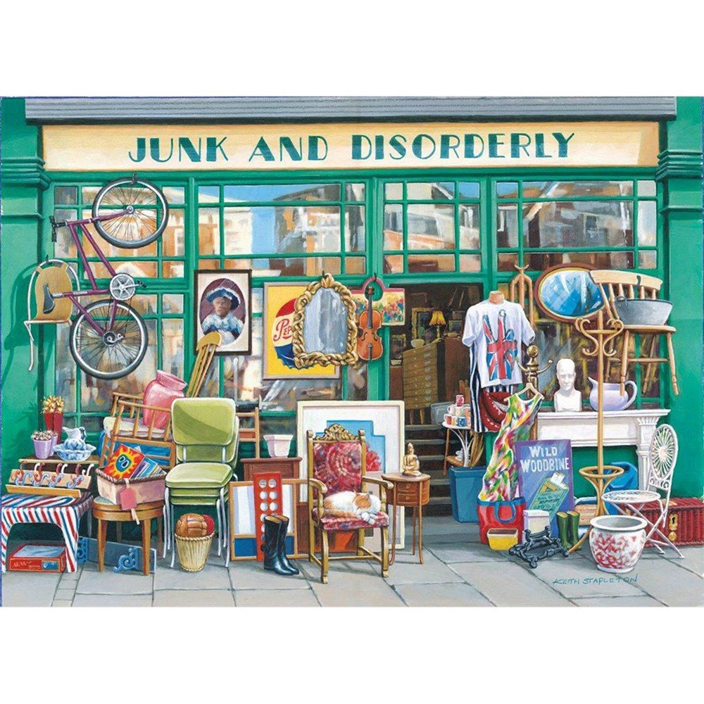 Junk & Disorderly - BIG 250 Piece Jigsaw Puzzle - ABC School Supplies