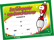 **Just Rewards Certificates Scribhneoir Na Seachtaine - ABC School Supplies
