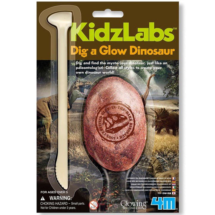 KidzLabs - Dig a Glow Dinosaur - ABC School Supplies