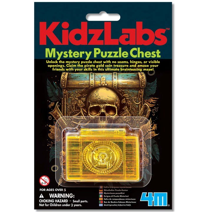 Kidzlabs - Mystery Puzzle Chest - ABC School Supplies