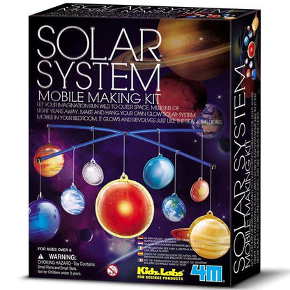 KidzLabs - Solar System Mobile Making Kit - ABC School Supplies