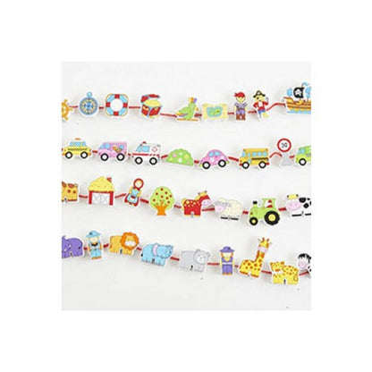 **Lacing Blocks Set - Pack Of 4 - ABC School Supplies