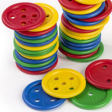Lacing Buttons (140 Pieces) - ABC School Supplies