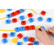 Lacing Letter Beads - ABC School Supplies