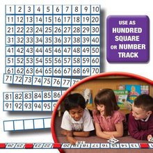**Large 1-100 Vinyl Number Tracks - ABC School Supplies