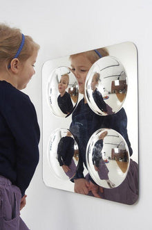 **Large 4 - Dome Acrylic Mirror Panel - 490Mm - ABC School Supplies