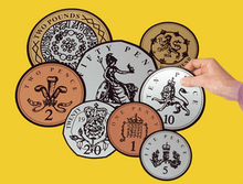 Large British Play Money