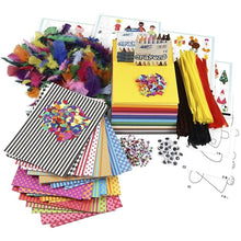 Large Creative Pack of Materials and Templates - ABC School Supplies