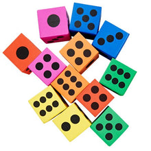 Large Eva Dice Set of 12 - ABC School Supplies