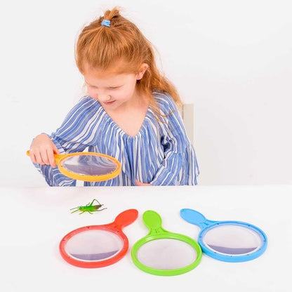 **Large Hand Held Magnifier (Pack Of 6) - ABC School Supplies