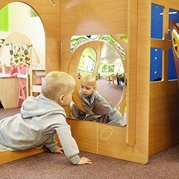 Large Single Dome Acrylic Mirror Panel - 490Mm - ABC School Supplies