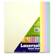 Lasercol A4 80Gsm Colour Paper 250 Sheets - Pastel - ABC School Supplies