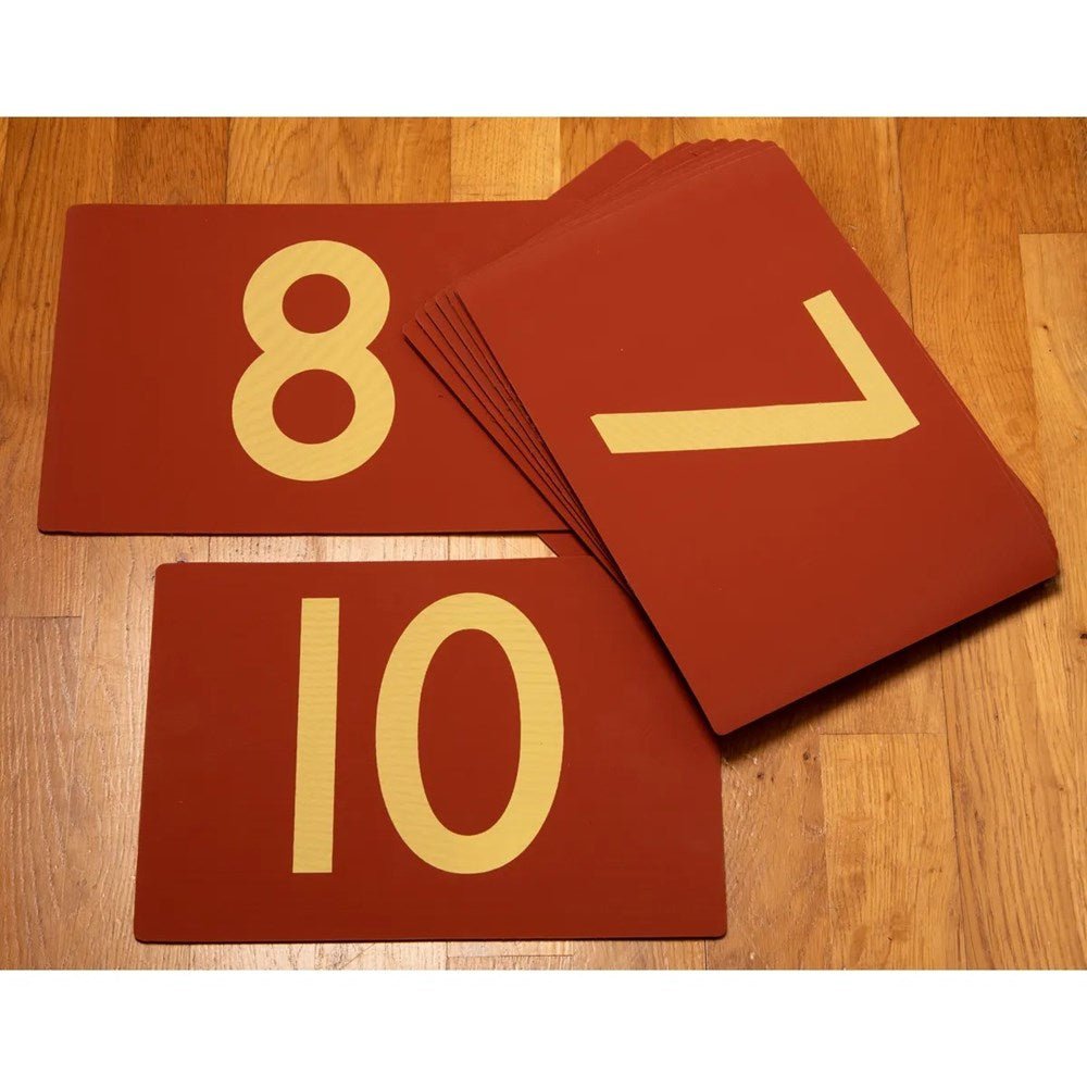 **Learn Well 0 To 10 Floor Number Mats - ABC School Supplies