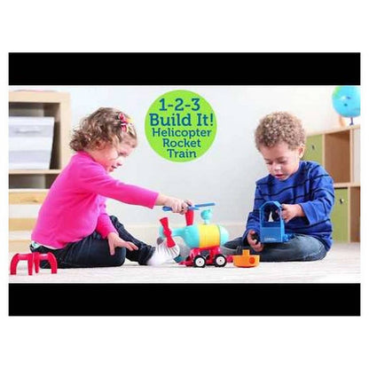 Learning Resources 123 Build It!™ Rockettrainhelicopter - ABC School Supplies