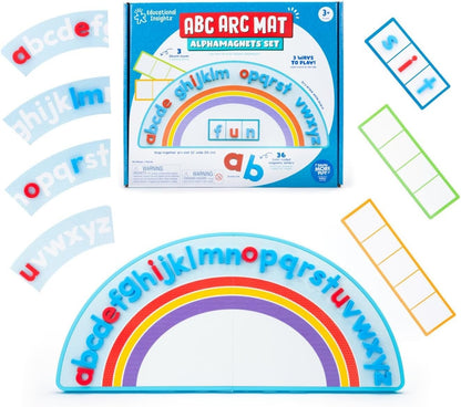 Learning Resources ABC Arc Mat: AlphaMagnets Set - ABC School Supplies