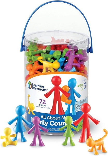 Learning Resources All About Me Family Counters® (Set Of 72) - ABC School Supplies