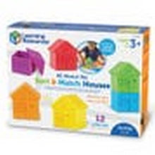 Learning Resources All About Me Sort & Match Houses - ABC School Supplies