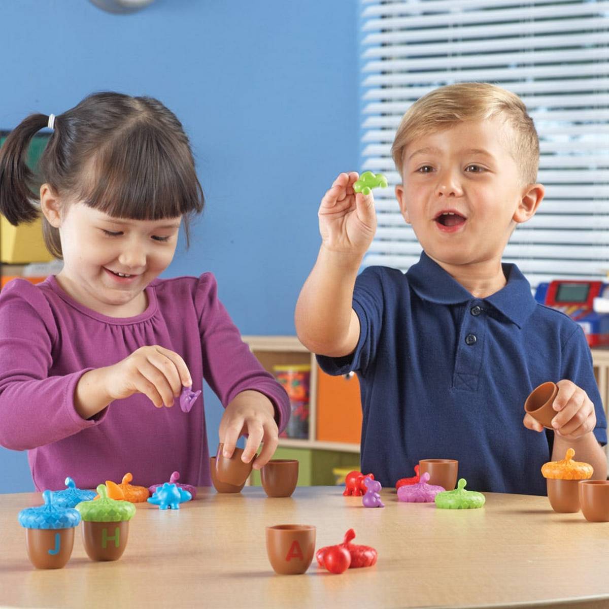 Learning Resources Alphabet Acorns Activity Set - ABC School Supplies
