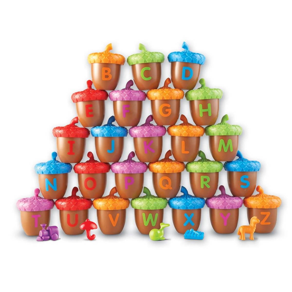 Learning Resources Alphabet Acorns Activity Set - ABC School Supplies