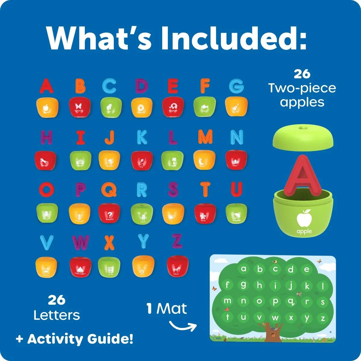 Learning Resources Alphabet Apple Orchard - ABC School Supplies