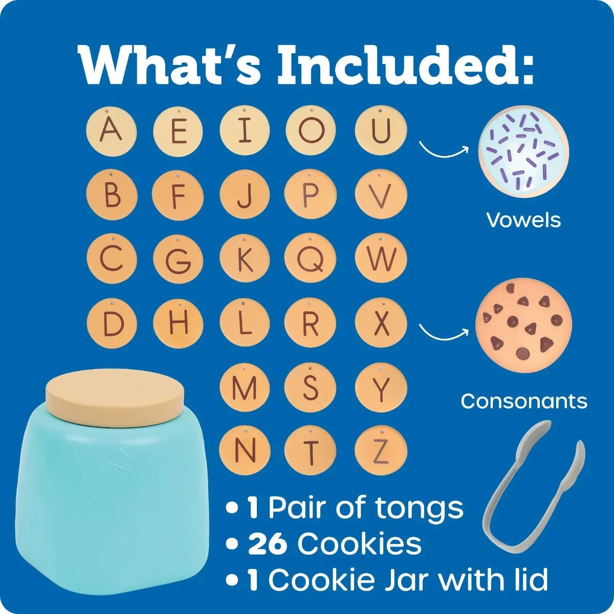 Learning Resources Alphabet Cookie Jar - ABC School Supplies