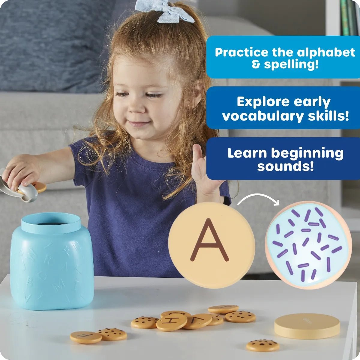 Learning Resources Alphabet Cookie Jar - ABC School Supplies