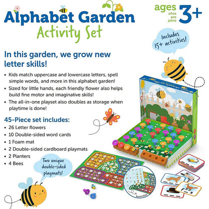 Learning Resources Alphabet Garden Activity Set - ABC School Supplies