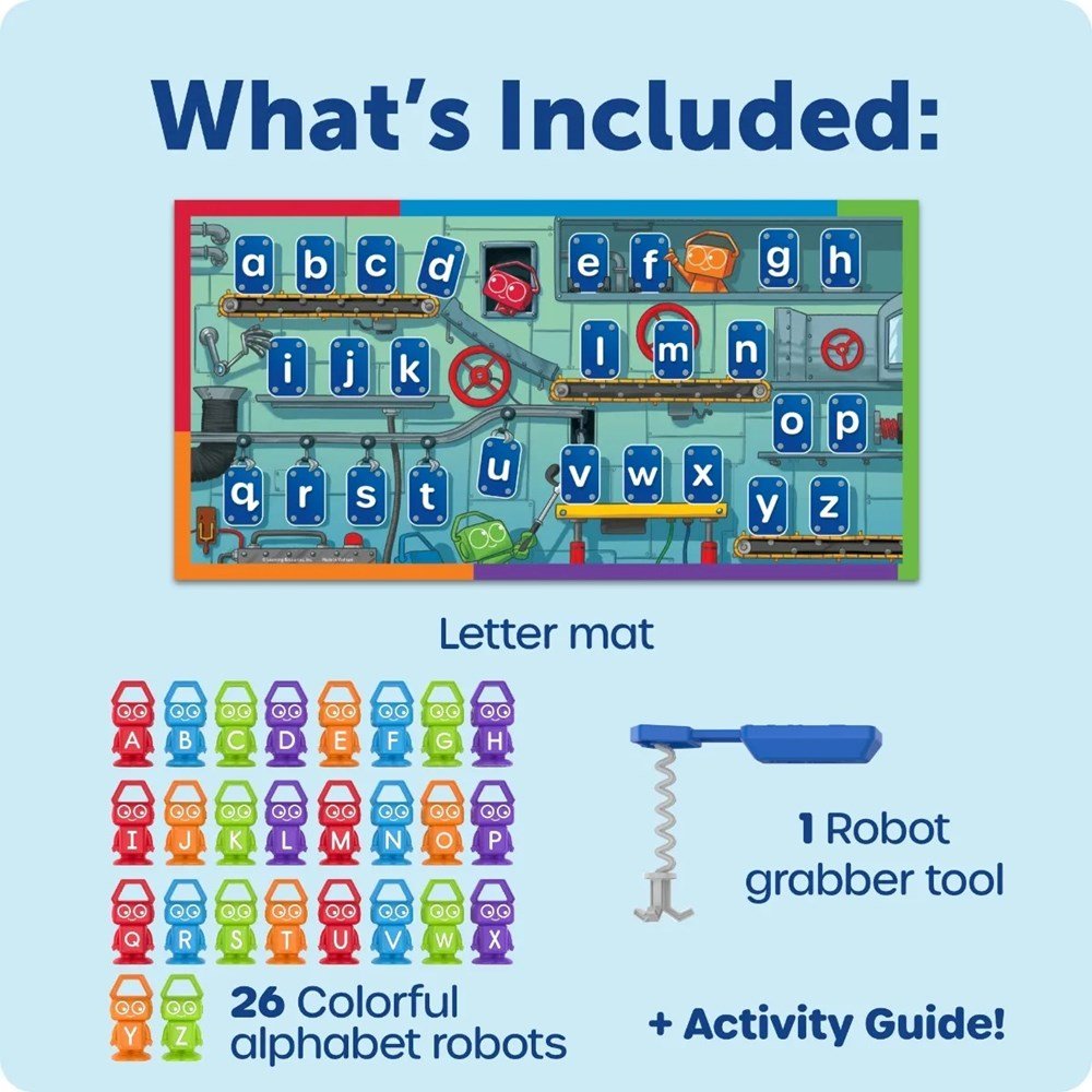 Learning Resources Alphabet Robot Factory - ABC School Supplies