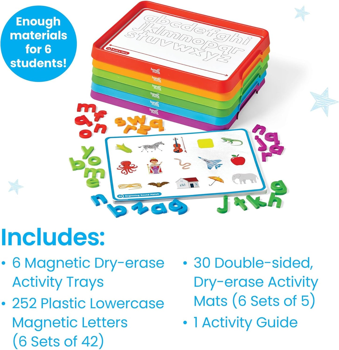 Learning Resources Alphabet Word Work, Small Group Set - ABC School Supplies