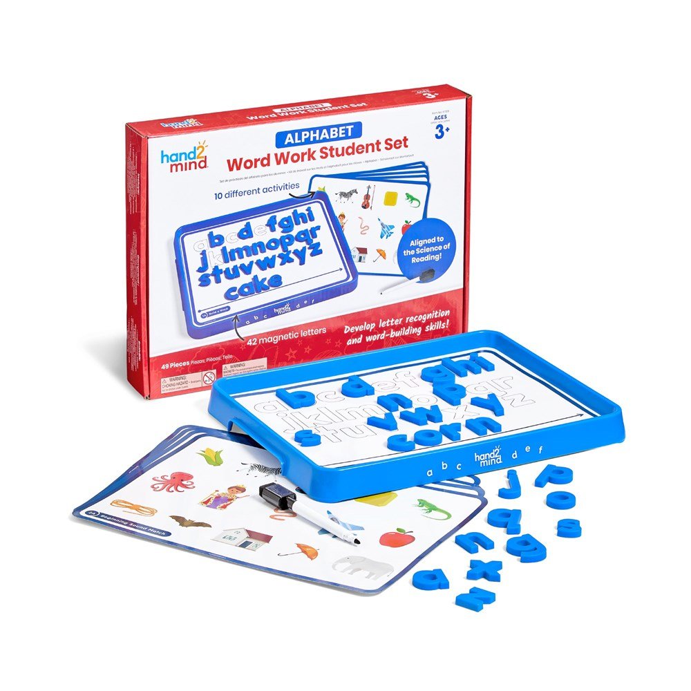 Learning Resources Alphabet Word Work Student Set - ABC School Supplies